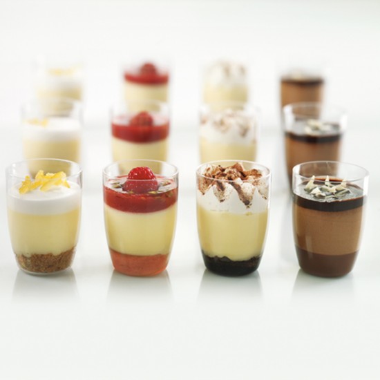 raket verhoging Sinds Mini Dessertglaasjes 4 stuks - Chefs voor Chefs